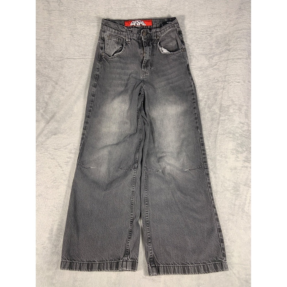 Colossus Jaded Jeans W28 Gray Wide Leg Relaxed Fit Denim Pants Mens